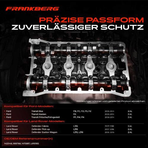 1x Zylinderkopf Komplett für Ford Transit Bus Kasten Land Rover Defender 2006-2016 Bild 1x Zylinderkopf Komplett für Ford Transit Bus Kasten Land Rover Defender 2006-2016