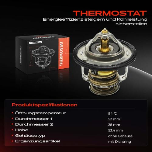 1x Thermostat Kühlmittel für Daihatsu Charade 3 4 G100 G200 Applause 1 2 A101 Bild 1x Thermostat Kühlmittel für Daihatsu Charade 3 4 G100 G200 Applause 1 2 A101