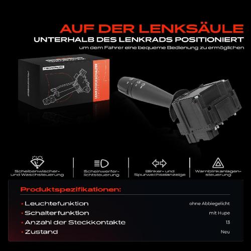 1x Kombischalter Lenkstockschalter für Dacia Duster Lodgy Sandero Renault Logan Bild 1x Kombischalter Lenkstockschalter für Dacia Duster Lodgy Sandero Renault Logan