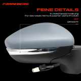 1x Außenspiegel Rechts für Citroën C3 III SX 1.2L 1.5L 1.6L 2018-2024