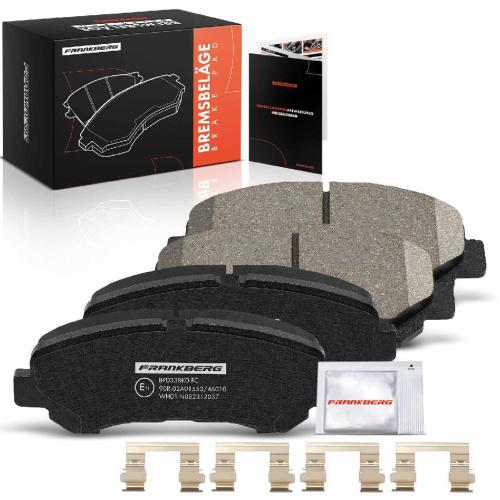 4x Bremsbeläge Vorderachse für Nissan Juke Qashqai I X-Trail Suzuki Kizashi 2006-2025 Bild 4x Bremsbeläge Vorderachse für Nissan Juke Qashqai I X-Trail Suzuki Kizashi 2006-2025