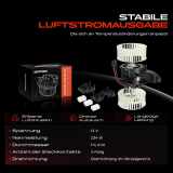 1x Gebläsemotor Innenraumgebläse für BMW 5er E60 520 E61 6er E63 E64