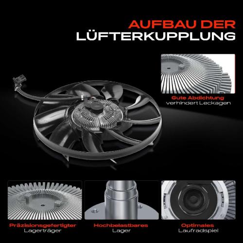 1x Lüfterkupplung Kühlerlüfte für Land Rover Discovery 3 L319 Range Rover LM L320 Bild 1x Lüfterkupplung Kühlerlüfte für Land Rover Discovery 3 L319 Range Rover LM L320