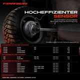 1x ABS Sensor Hinterachse beidseitig für Citroën Jumpy Kasten Fiat Scudo Bus Peugeot Expert Tepee 2007-2016