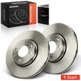 Frankberg 2x Bremsscheiben Vorderachse für Nissan Micra C III V Note Tiida Schrägheck Stufenheck Bj ab 2002