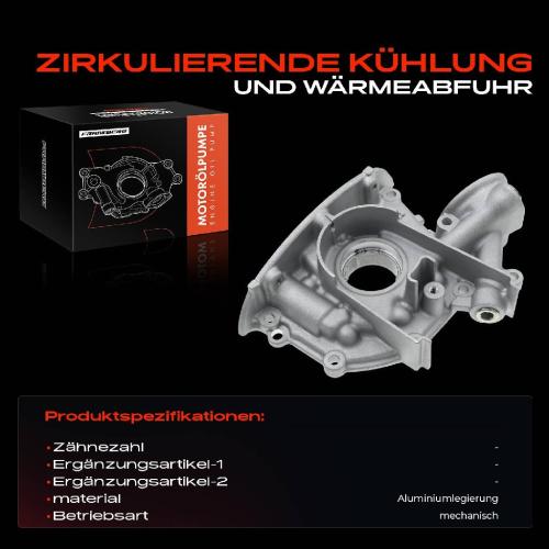 Frankberg 1x Ölpumpe für Dacia Logan LS Renault Clio I II III Kangoo Renault Twingo Bild Frankberg 1x Ölpumpe für Dacia Logan LS Renault Clio I II III Kangoo Renault Twingo