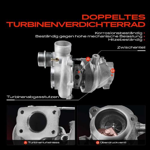 Frankberg 1x Abgasturbolader für Saab 9-3 YS3D 9-3 Cabriolet 9-5 YS3E 9-5 Kombi 2.0L 2.3L 1997-2009 Bild Frankberg 1x Abgasturbolader für Saab 9-3 YS3D 9-3 Cabriolet 9-5 YS3E 9-5 Kombi 2.0L 2.3L 1997-2009