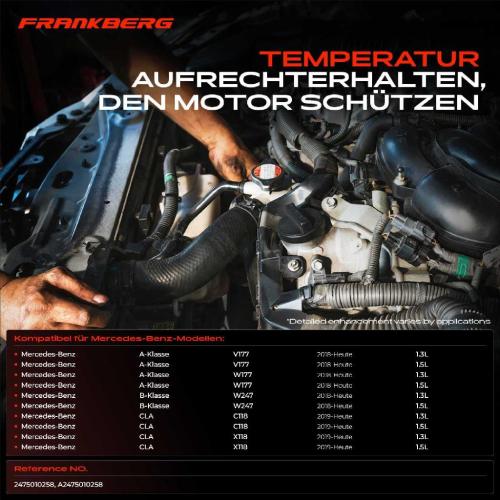 1x Kühlerschlauch Kühlwasserschlauch für Mercedes-Benz A-Klasse W177 V177 B-Klasse W247 C118 Bild 1x Kühlerschlauch Kühlwasserschlauch für Mercedes-Benz A-Klasse W177 V177 B-Klasse W247 C118