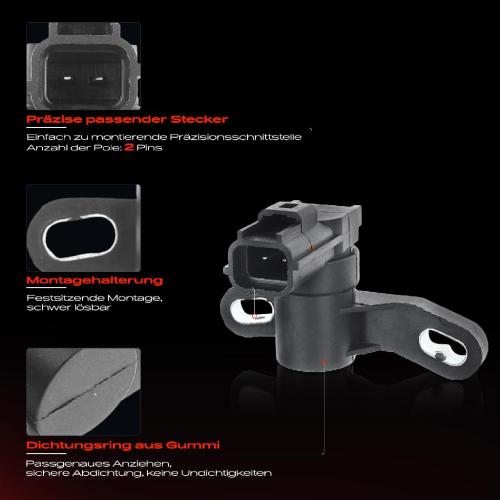 1x Kurbelwellensensor Impulsgeber für Mazda 6 GG GY MPV II 1.8L-2.3L Ford Galaxy S-Max 2.3L Bild 1x Kurbelwellensensor Impulsgeber für Mazda 6 GG GY MPV II 1.8L-2.3L Ford Galaxy S-Max 2.3L