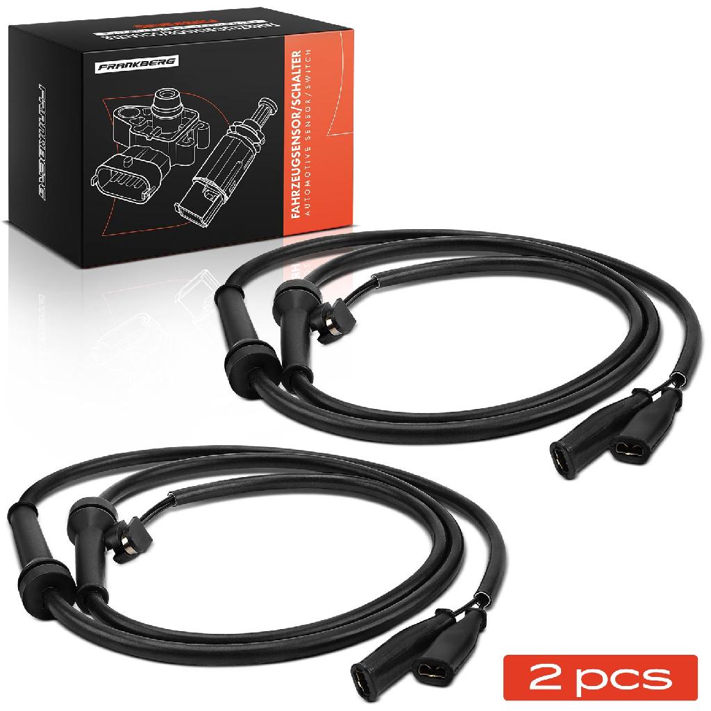 2x Warnkontakt Bremsbelagverschleiß Vorderachse für Porsche 928 4.5L 1979-1982