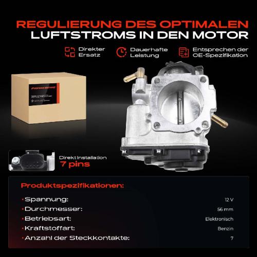 1x Drosselklappe Drosselklappenstutzen für VW Golf IV Bora Audi A3 Skoda Seat Leon Bild 1x Drosselklappe Drosselklappenstutzen für VW Golf IV Bora Audi A3 Skoda Seat Leon