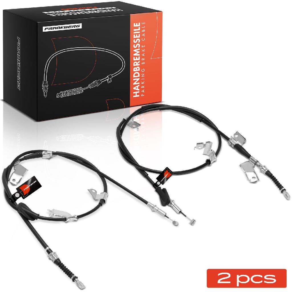 2x Seilzug Feststellbremse Hinterachse beidseitig für Honda Civic VII Hatchback EP EU EV