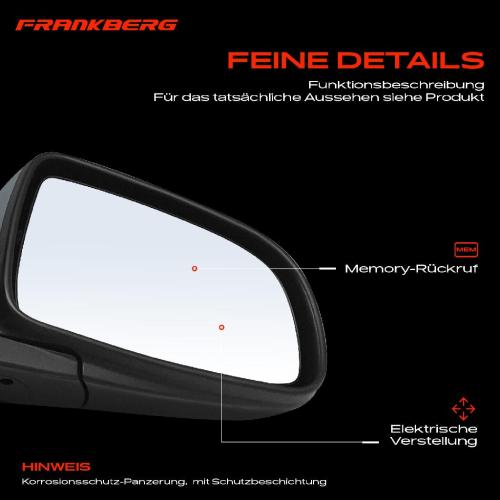 1x Außenspiegel Rechts für Chevrolet Aveo/Kalos T250 T255 1.2L 1.4L 2005-2013 Bild 1x Außenspiegel Rechts für Chevrolet Aveo/Kalos T250 T255 1.2L 1.4L 2005-2013