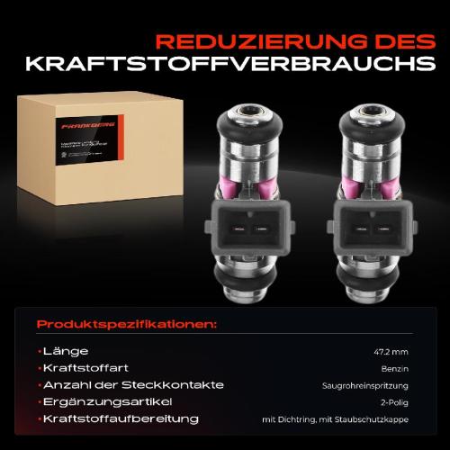 2x Einspritzventil Einspritzdüse für Renault Clio II Kangoo Twingo 1.2L Bild 2x Einspritzventil Einspritzdüse für Renault Clio II Kangoo Twingo 1.2L