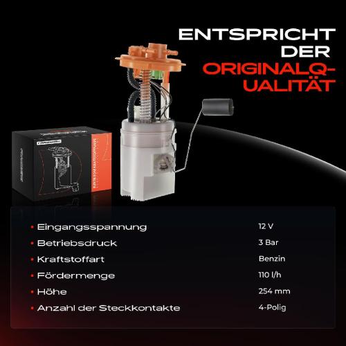 1x Kraftstoffpumpe für Mitsubishi Colt CZC Cabriolet RG Colt VI Z2A Z3A Smart Forfour 454 1.5L 1.1L 2004-2012 Bild 1x Kraftstoffpumpe für Mitsubishi Colt CZC Cabriolet RG Colt VI Z2A Z3A Smart Forfour 454 1.5L 1.1L 2004-2012