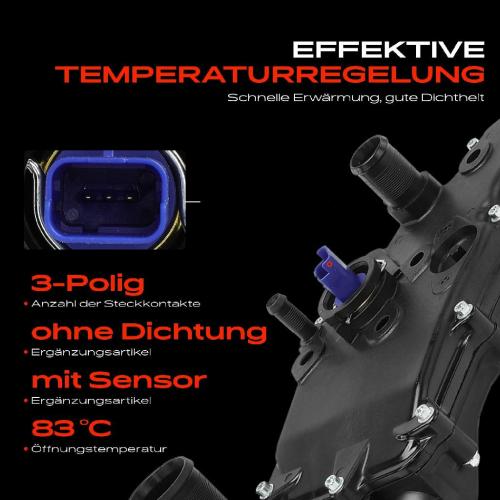 1x Thermostat Kühlmittel für Peugeot Boxer 244 Z Citroën Jumper Fiat Ducato Bild 1x Thermostat Kühlmittel für Peugeot Boxer 244 Z Citroën Jumper Fiat Ducato