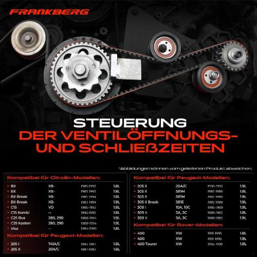 1x Zahnriemensatz Zahnriemen für Citroën BX ZX Peugeot 205 305 309 405 Rover 400 XW Bild 1x Zahnriemensatz Zahnriemen für Citroën BX ZX Peugeot 205 305 309 405 Rover 400 XW