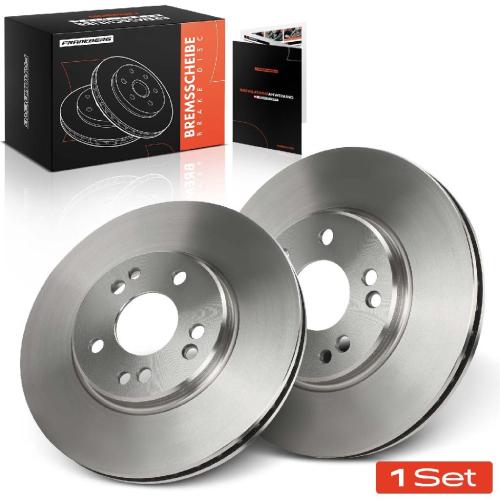 2x Bremsscheiben Vorderachse für Mercedes-Benz 124 Stufenheck W124 W201 W124 R129 1989-2001 Bild 2x Bremsscheiben Vorderachse für Mercedes-Benz 124 Stufenheck W124 W201 W124 R129 1989-2001