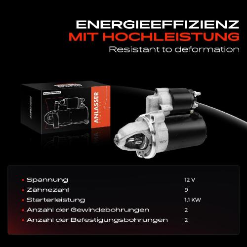 Frankberg 1x Anlasser Starter für Mercedes-Benz W202 W203 CL203 S202 S203 C208 A208 W124 W210 A124 C124 S124 S210 W163 Bild Frankberg 1x Anlasser Starter für Mercedes-Benz W202 W203 CL203 S202 S203 C208 A208 W124 W210 A124 C124 S124 S210 W163