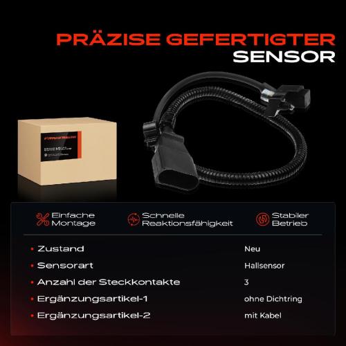 1x Nockenwellenposition Sensor für VW Polo Caddy 2 Lupo Seat Arosa Skoda Fabia I 1.0L 1.4L Bild 1x Nockenwellenposition Sensor für VW Polo Caddy 2 Lupo Seat Arosa Skoda Fabia I 1.0L 1.4L