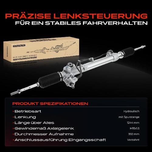 Frankberg 1x Lenkgetriebe Servolenkgetriebe für Toyota Land Cruiser Prado J12 2.7L-4.0L 2002-2010 Bild Frankberg 1x Lenkgetriebe Servolenkgetriebe für Toyota Land Cruiser Prado J12 2.7L-4.0L 2002-2010