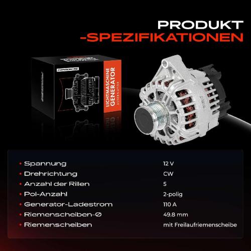 1x Lichtmaschine Generator für Mitsubishi Colt 6 Z2A Z3A Smart Forfour 454 Bild 1x Lichtmaschine Generator für Mitsubishi Colt 6 Z2A Z3A Smart Forfour 454