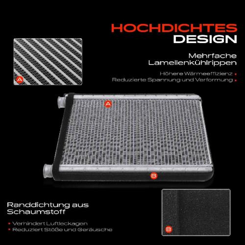 1x Wärmetauscher Innenraumheizung für BMW 1er E81 E87 E88 3er E90 E91 E92 E93 X1 Bild 1x Wärmetauscher Innenraumheizung für BMW 1er E81 E87 E88 3er E90 E91 E92 E93 X1