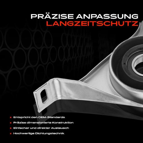 1x Lagerung Gelenkwelle Kardanwellenlager für Mercedes-Benz CLS C219 W211 W220 C215 Bild 1x Lagerung Gelenkwelle Kardanwellenlager für Mercedes-Benz CLS C219 W211 W220 C215