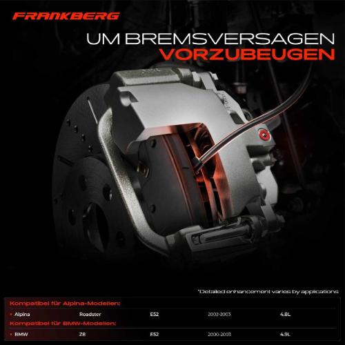 2x Warnkontakt Bremsbelagverschleiß Vorderachse für BMW Z8 Roadster E52 Alpina 2000-2003 Bild 2x Warnkontakt Bremsbelagverschleiß Vorderachse für BMW Z8 Roadster E52 Alpina 2000-2003