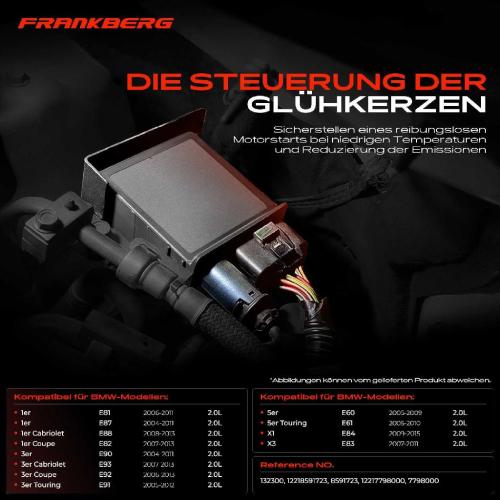 1x Steuergerät Glühzeit für BMW E81 E82 E90 E91 E92 E93 E84 E83 E87 2.0L 2004-2015 Bild 1x Steuergerät Glühzeit für BMW E81 E82 E90 E91 E92 E93 E84 E83 E87 2.0L 2004-2015