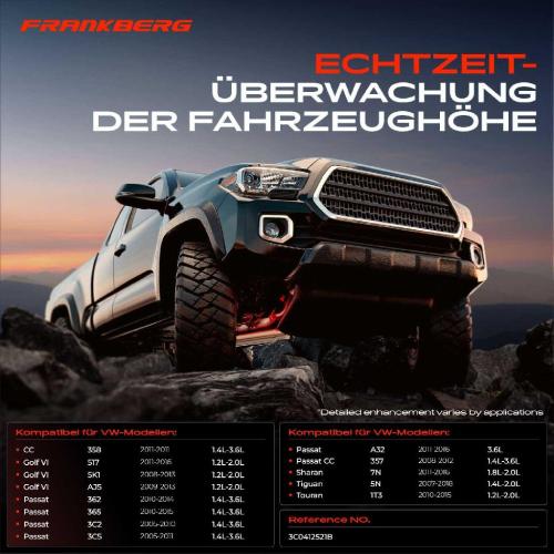 1x Höhensensor Niveauregulierung Vorne Links für VW Passat CC Caddy Golf VI Audi Q3 Bild 1x Höhensensor Niveauregulierung Vorne Links für VW Passat CC Caddy Golf VI Audi Q3