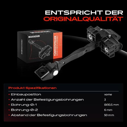 1x Türfeststeller Türfangband Türstopper Vorne für Skoda Fabia III Kombi NJ5 2014-2022 Bild 1x Türfeststeller Türfangband Türstopper Vorne für Skoda Fabia III Kombi NJ5 2014-2022