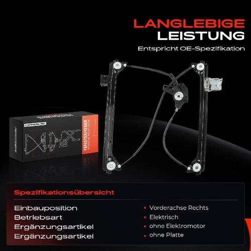 1x Fensterheber Vorne Rechts für Tesla Model X 5YJX Bild 1x Fensterheber Vorne Rechts für Tesla Model X 5YJX
