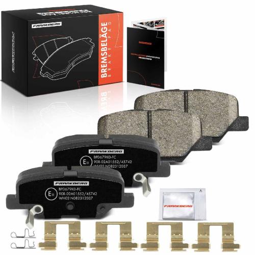 4x Bremsbeläge Hinterachse für Citroën C4 Aircross Mazda 6 Kombi Stufenheck Peugeot 4008 2012-2025 Bild 4x Bremsbeläge Hinterachse für Citroën C4 Aircross Mazda 6 Kombi Stufenheck Peugeot 4008 2012-2025