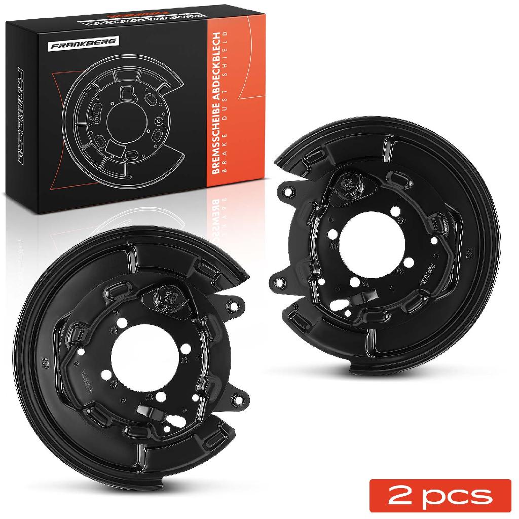 2x Ankerblech Bremsscheibe Hinterachse Beidseitig für Toyota Celica T23 E12 Limo W1 W2