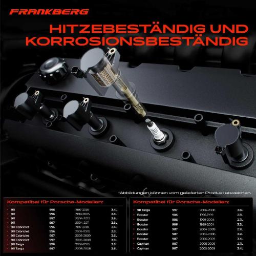 6x Zündmodul Zündspule für Porsche 911 Cabriolet Targa Boxster Cayman 3.4L 3.6L 3.8L 2.5L 2.7L 3.2L 1996-2012 Bild 6x Zündmodul Zündspule für Porsche 911 Cabriolet Targa Boxster Cayman 3.4L 3.6L 3.8L 2.5L 2.7L 3.2L 1996-2012