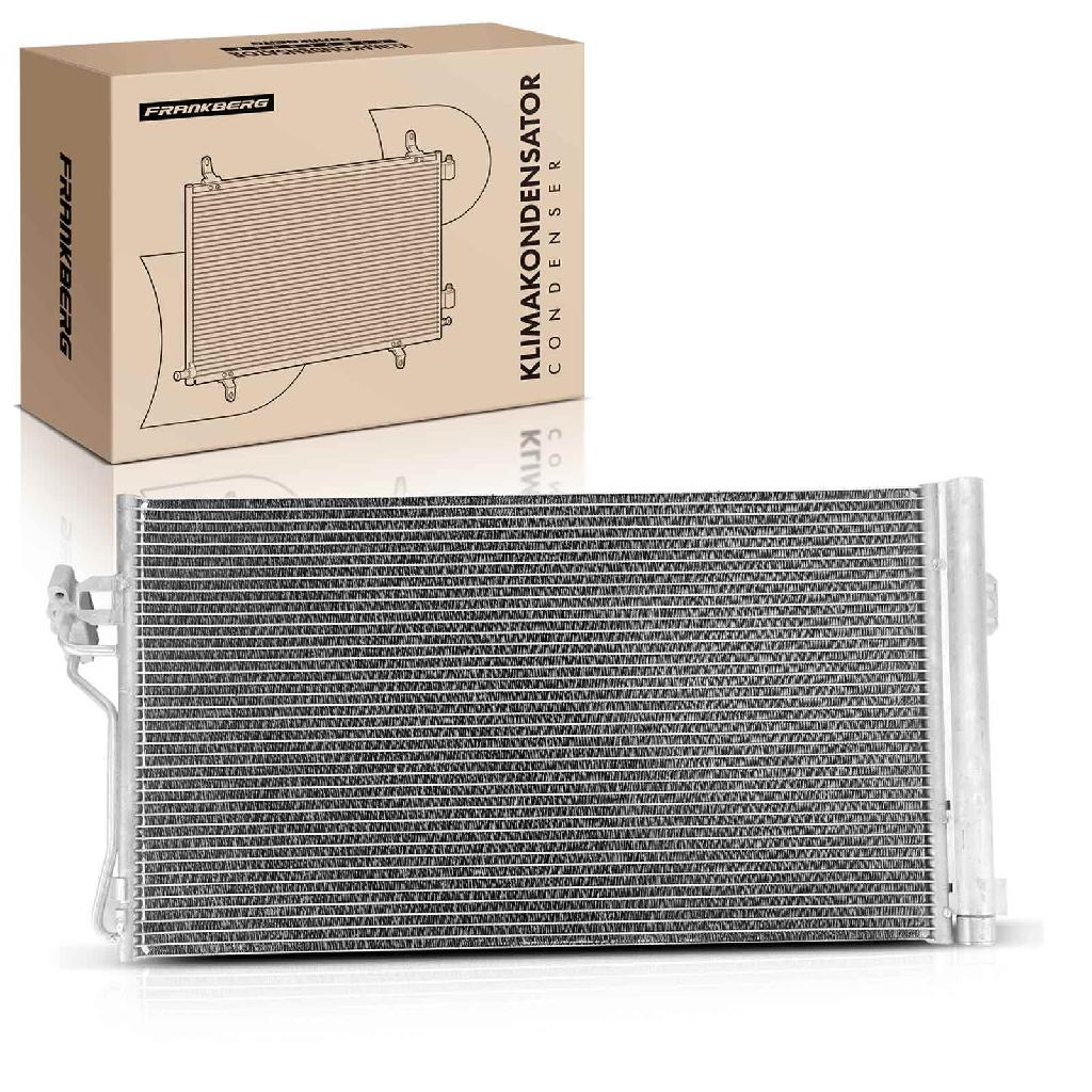 Frankberg 1x Kondensator Klimaanlage für Mercedes-Benz Vito/Mixto Kasten Bus Viano W639 3.2L 3.5L 3.7L 2.1L 2003-2014