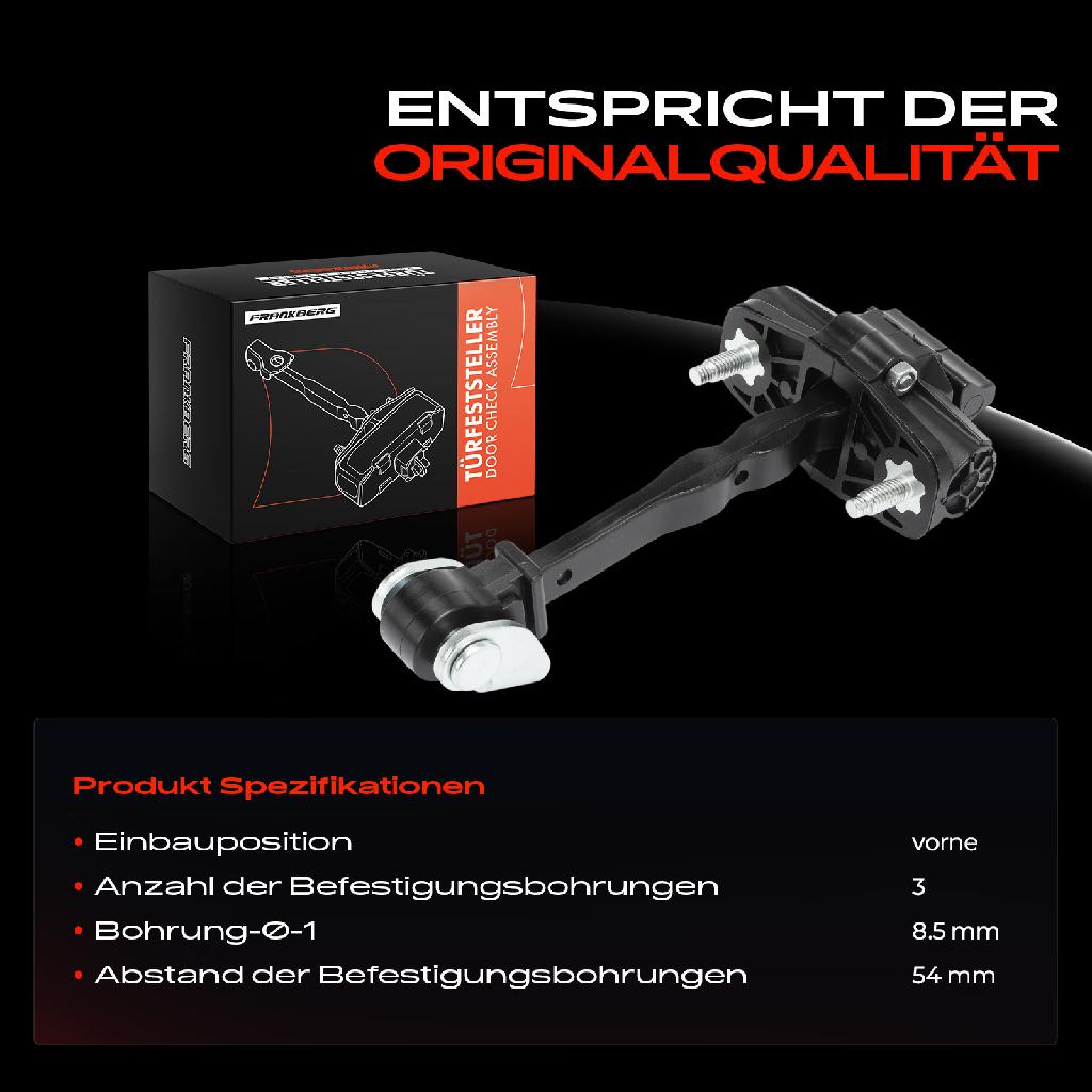 1x Türfeststeller Türfangband Türstopper Vorne für Opel Grandland X Peugeot Citroën