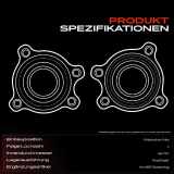 1x Radnabe Radlagersatz Hinterachse Links für Toyota FJ Cruiser Land 200 Prado Van Bj ab 2002