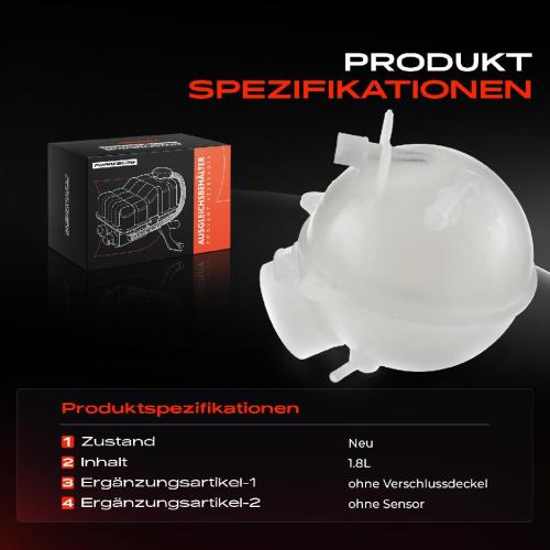 1x Ausgleichsbehälter Kühlmittelbehälter für VW Sharan Ford Galaxy WGR Seat Alhambra 1.9L Bild 1x Ausgleichsbehälter Kühlmittelbehälter für VW Sharan Ford Galaxy WGR Seat Alhambra 1.9L
