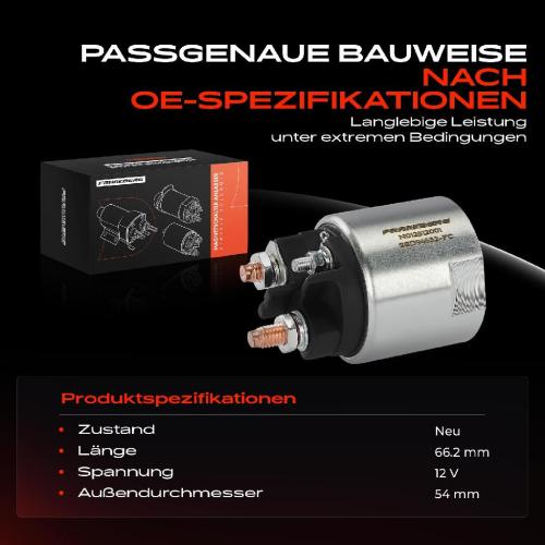 1x Magnetschalter Starter für Citroën Berlingo C3 C4 C5 Peugeot 207 307 Partner Bild 1x Magnetschalter Starter für Citroën Berlingo C3 C4 C5 Peugeot 207 307 Partner