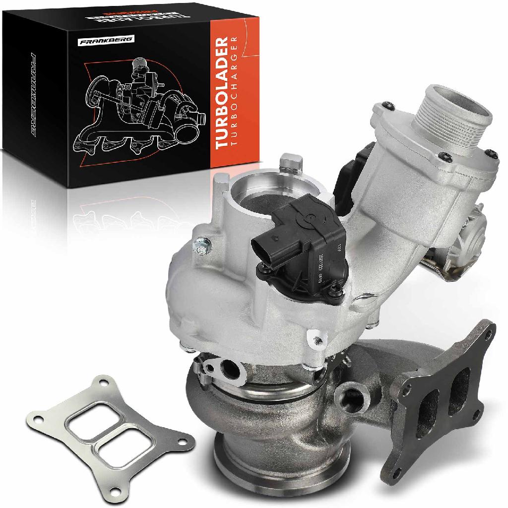Frankberg 1x Abgasturbolader für VW Golf Passat Audi A3 Cabriolet Limousine Sportback TT Roadster Seat Leon SC ST