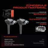 2x Zündmodul Zündspule für Fiat Sedici Subaru Justy III Suzuki Baleno Kombi Schrägheck Carry Kasten
