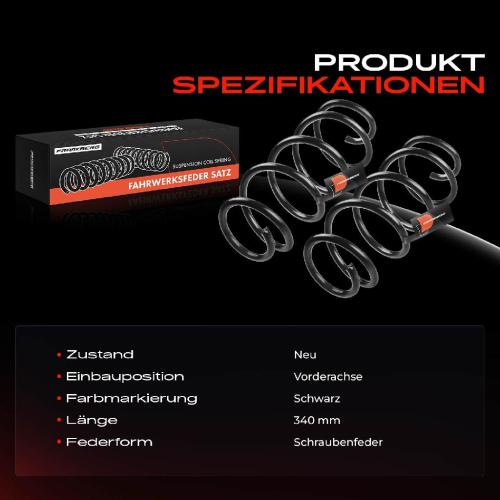 Frankberg 2x Fahrwerksfeder Vorderachse f r Audi A3 8P VW Golf 5 1K 6 5K Plus 5M Jetta Bild Frankberg 2x Fahrwerksfeder Vorderachse f r Audi A3 8P VW Golf 5 1K 6 5K Plus 5M Jetta