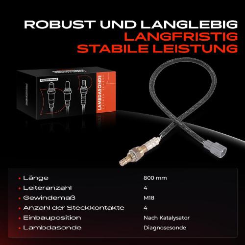 1x Lambdasonde Diagnosesonde Nach Katalysator für Toyota Avensis T22 RAV 4 II A2 Previa R3 Bild 1x Lambdasonde Diagnosesonde Nach Katalysator für Toyota Avensis T22 RAV 4 II A2 Previa R3