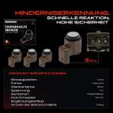 4x Parksensor PDC Sensor Vorne für VW Golf 5 1K5 Jetta 3 1K2 Passat B6 Touran 2008-2011