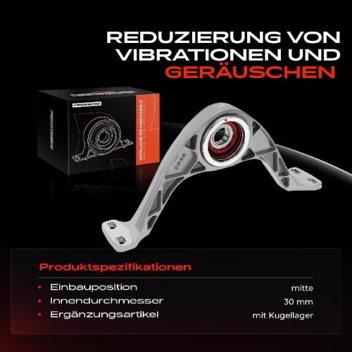 1x Lagerung Gelenkwelle Kardanwellenlager für VW Golf Audi A3 Sportback Seat Skoda Bild 1x Lagerung Gelenkwelle Kardanwellenlager für VW Golf Audi A3 Sportback Seat Skoda