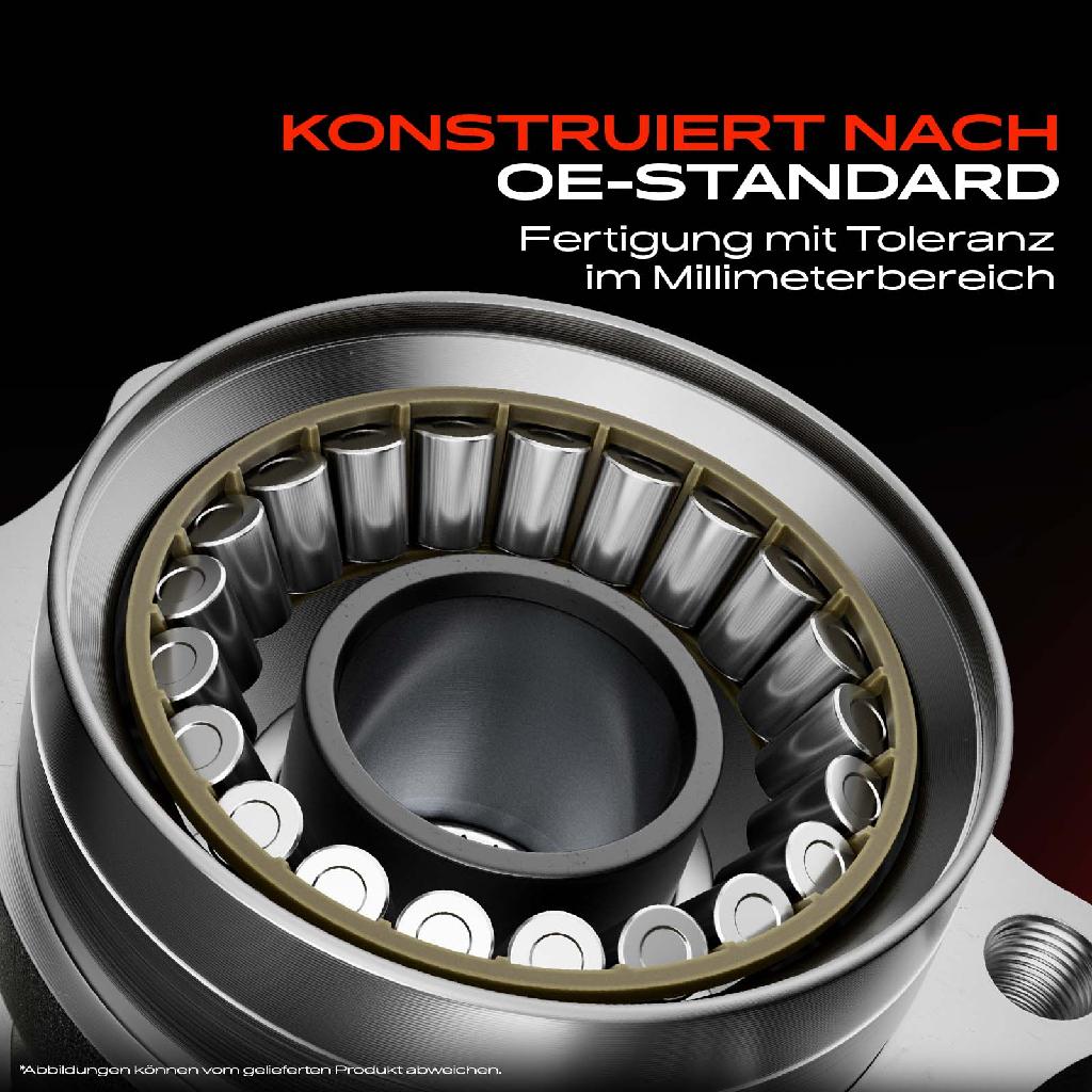 1x Radnabe Radlagersatz Vorderachse beidseitig für Mercedes-Benz C-Klasse W204 C204 S204 A207 C207 SLK R172