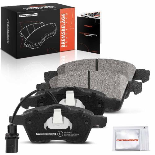 4x Bremsbeläge Vorderachse für VW Transporter IV Bus Kasten Pritsche/Fahrgestell 1990-2003 Bild 4x Bremsbeläge Vorderachse für VW Transporter IV Bus Kasten Pritsche/Fahrgestell 1990-2003