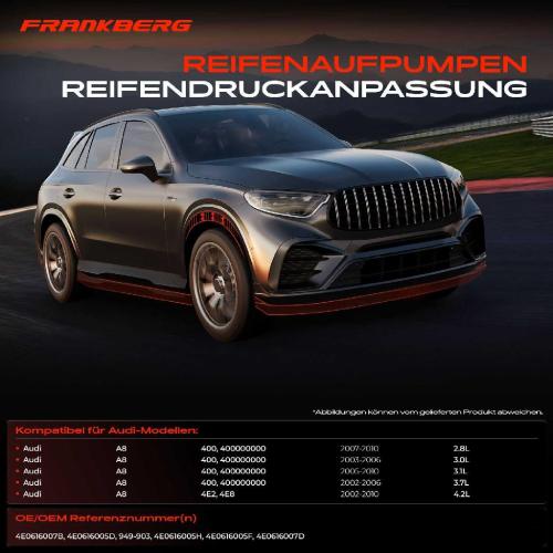 1x Luftfederung Kompressor für Audi A8 4E2 400 2002-2010 Bild 1x Luftfederung Kompressor für Audi A8 4E2 400 2002-2010